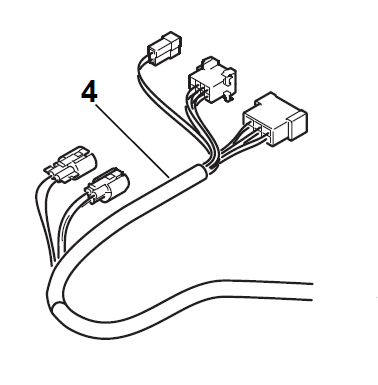 Webasto Standard cable harness for Spheros Thermo S heaters. (1-4)