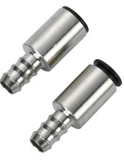 Webasto Bag 10 mm brass barb connector for Dual Top heaters Dual Top heaters. Ø 10 mm. 2 Pcs. (4-3)