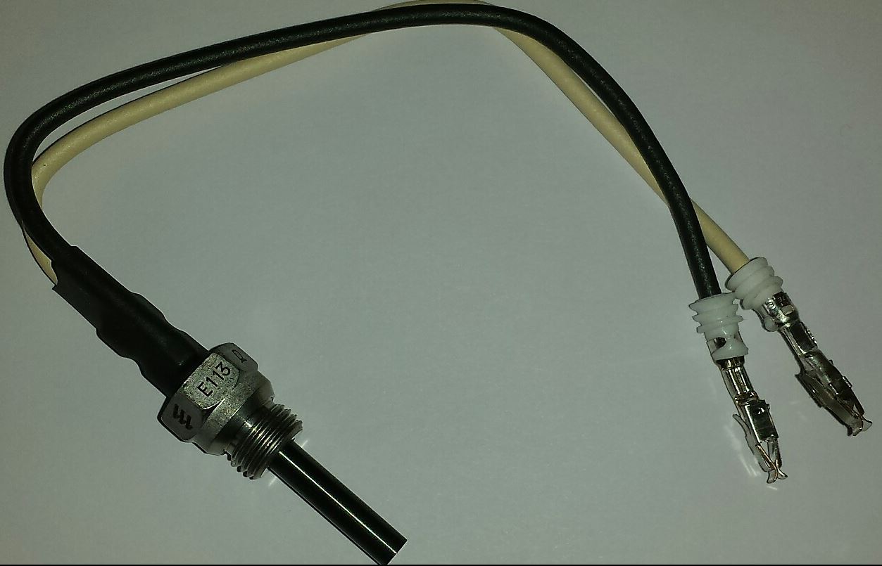 Eberspächer Glow plug with cable section for Hydronic B 4/5/D 4/5 W SC/W Z heaters. 12 Volt. Petrol/diesel. (1-14)