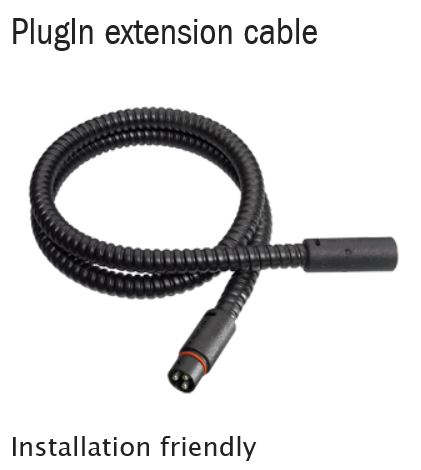 DEFA PlugIn extension cable. Length 1 m