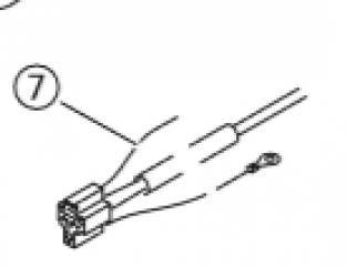 Webasto Wiring harness verhicle blower. Length 1520 mm. (5-7)