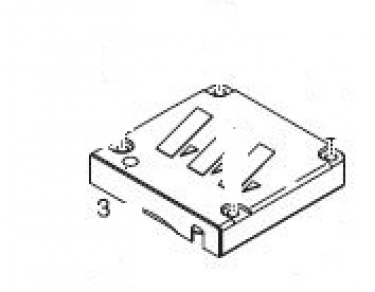 Eberspächer Deksel voor ventilator van Hydronic B 5/D 5 W Z kachels. (1-3)