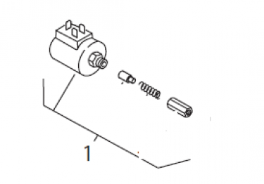 Webasto Magnetic coil for DBW heaters. 24 Volt. (3-1)