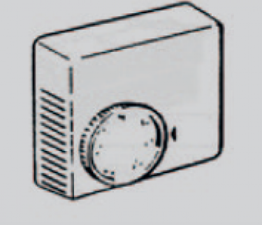 Eberspächer Mechanical thermostat with on/off setting