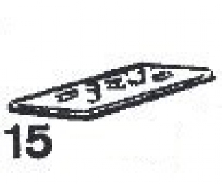 Eberspächer Electromotor printplaat voor D 8 L C kachels. 12/24 Volt. (1-15)