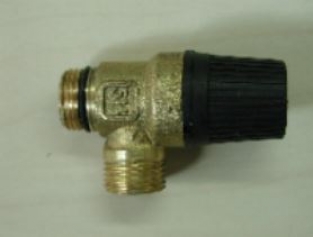 Webasto Saftey valve for Isotherm waterheater SPA. 6 Bar. Brass